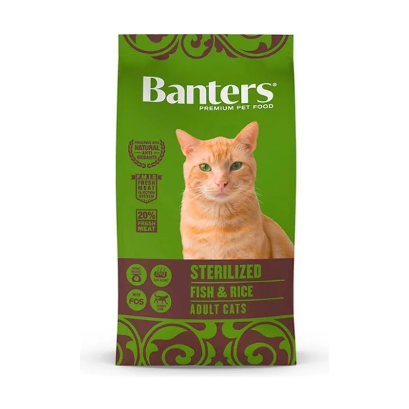 Banters 2 kg Sterilized Pescado pienso
