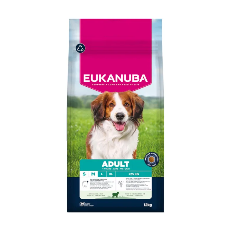 Eukanuba 12 kg Adult Cordero y Arroz pienso