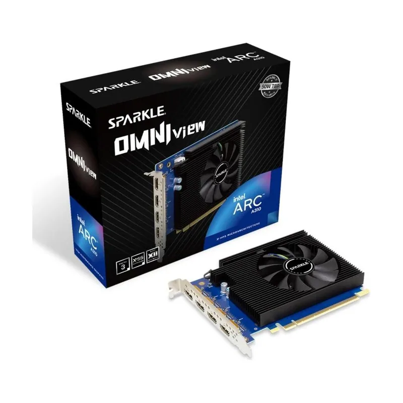 Vga Intel ARC a310 Omni View 4g ddr6 4hdmi