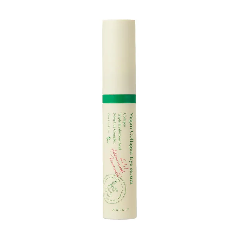 Suero Vegano De Colágeno Para Ojos K Beauty Triple Ácido Hialurónico Y Suero De Colágeno Peptídico Que Mejora La Elasticidad De La Piel 0.33 Fl. Oz.