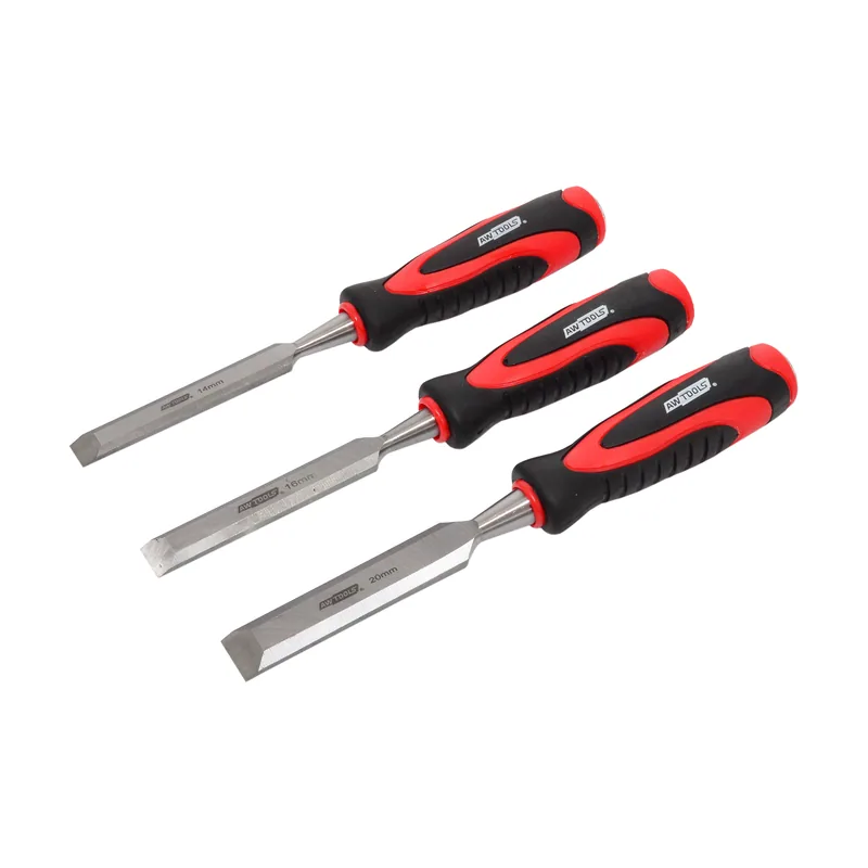 Awtools zestaw dłut z plast. uchwytami 3szt. 14/16/20mm