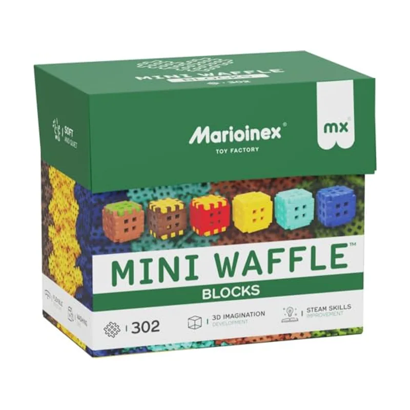 Klocki konstrukcyjne mini waffle