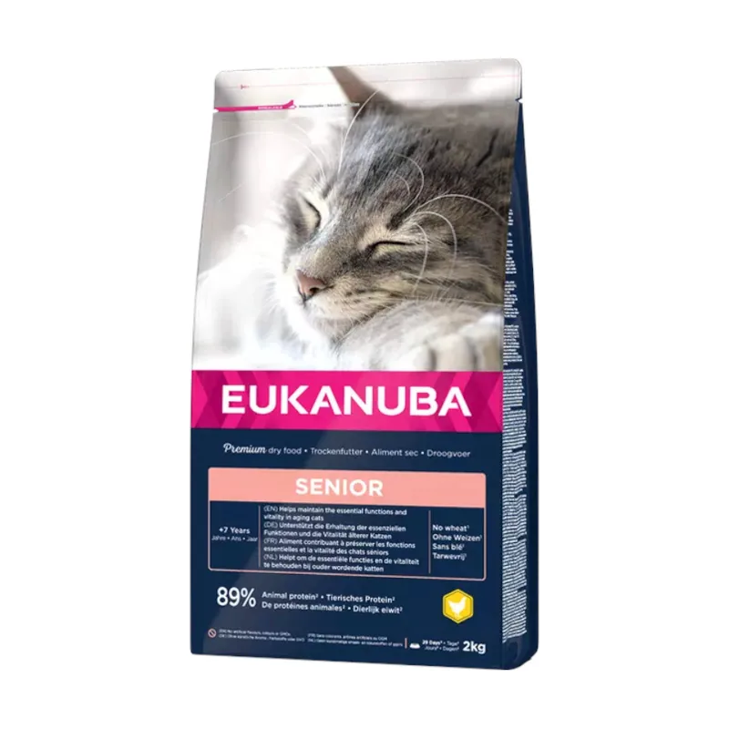 Eukanuba 10 kg Senior Pollo pienso