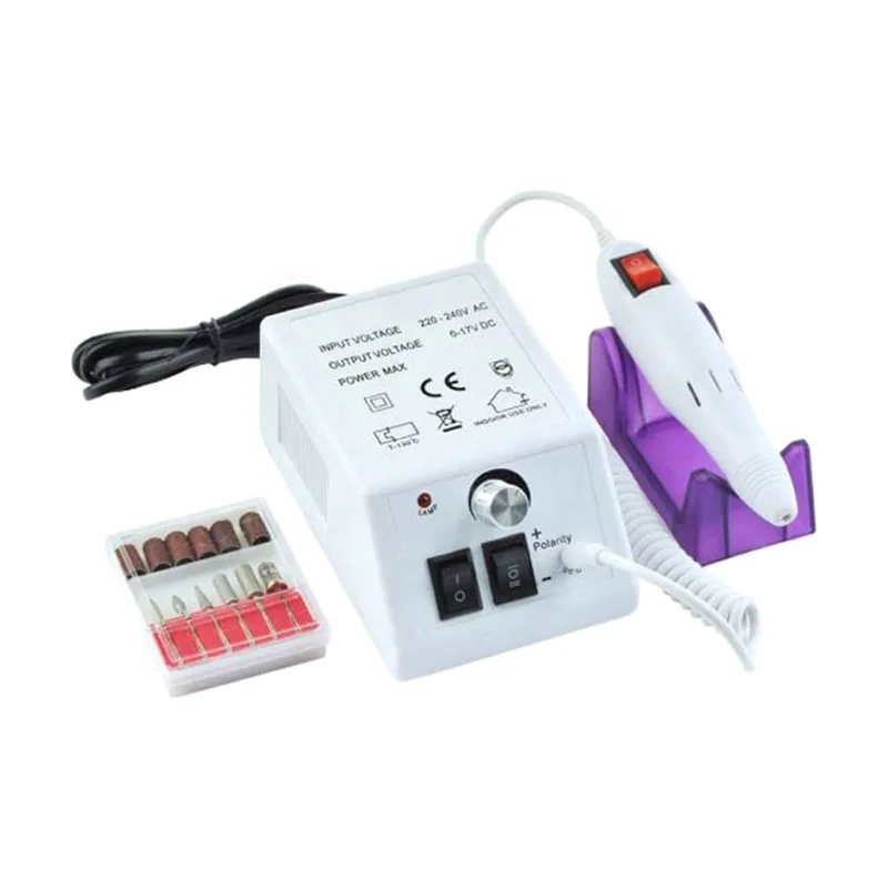Frezarka do paznokci plug biała