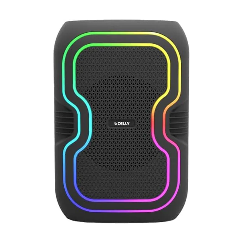 Celly Potente altavoz Bluetooth con luces RGB