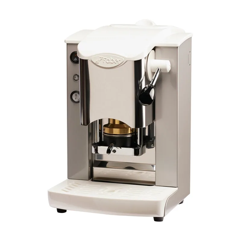 Slot Inox ESE Pad Espressomaschine Grau Wei? Silber