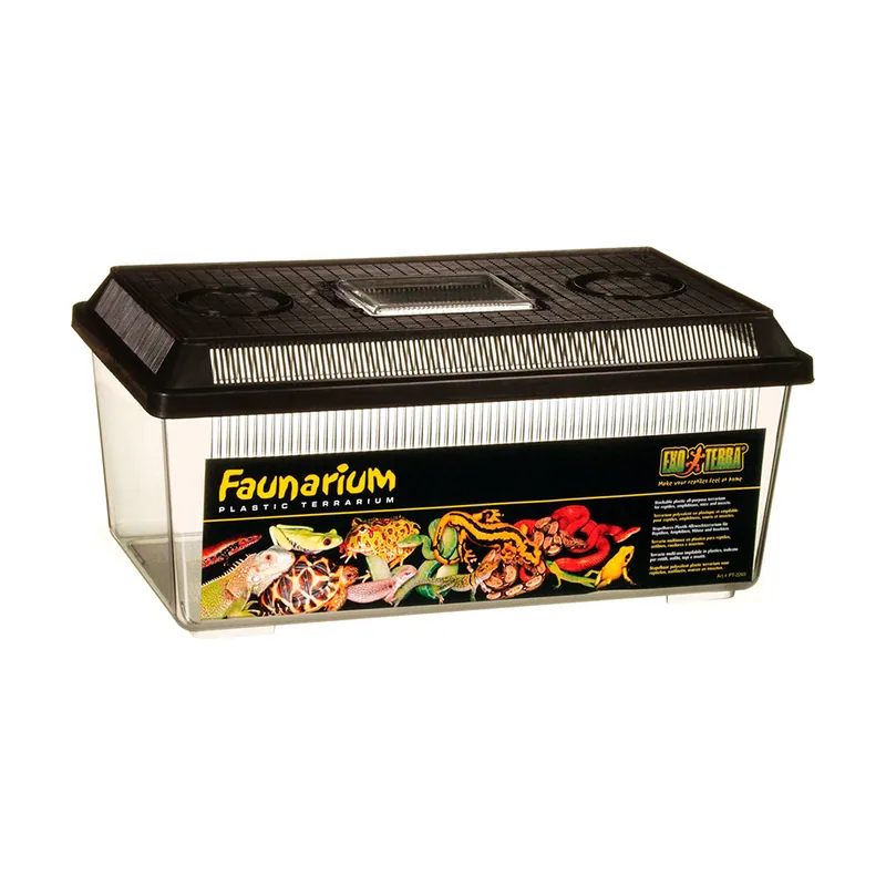 Exo Terra Faunarium Terrario de Plástico para reptiles