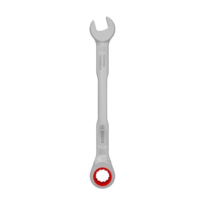 Klucz pł.-oczk. z grzechotką 13mm bosch line