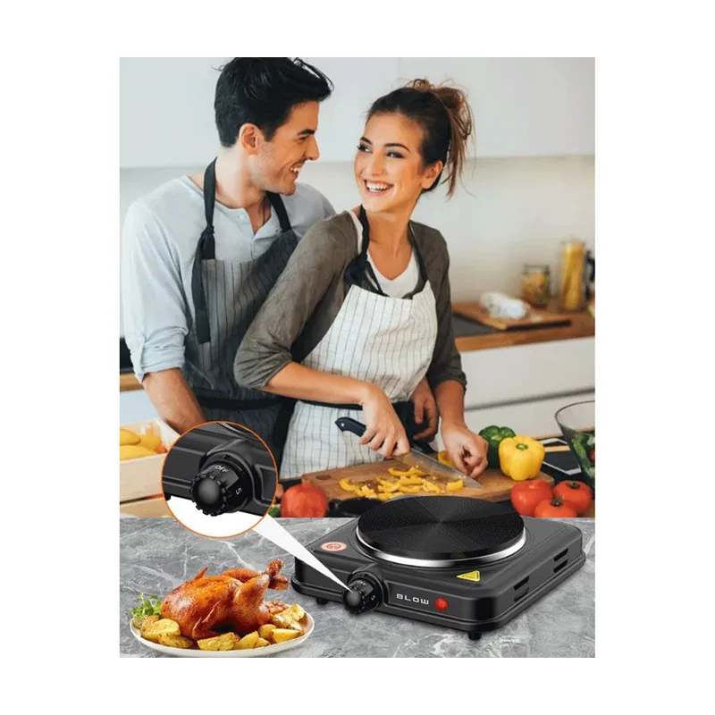Cocina eléctrica de un quemador regulable 1000w