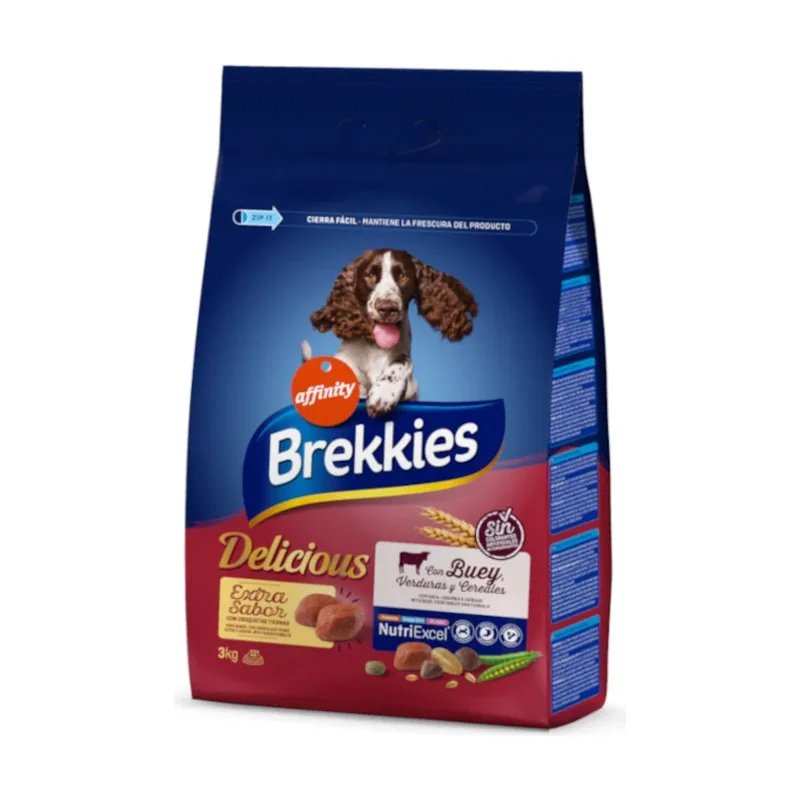 Brekkies 7.25 kg Affinity Delicious Buey pienso