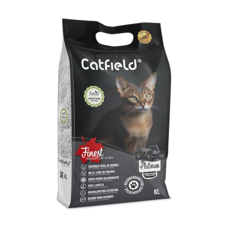 Catfield Premium Platinum Arena aglomerante para gatos