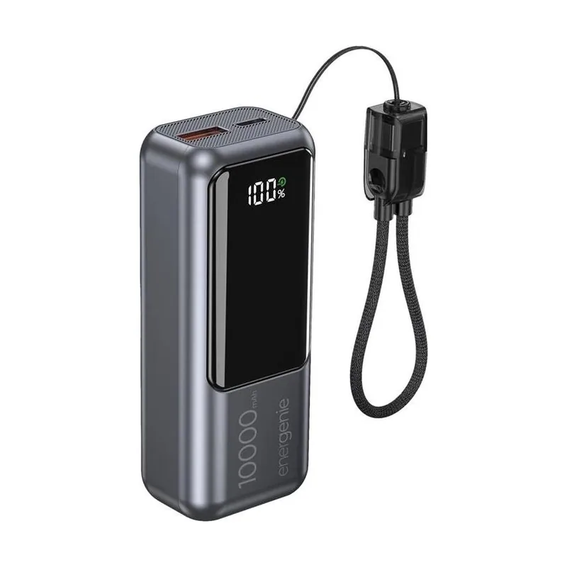 Powerbank con lcd 10000 mah