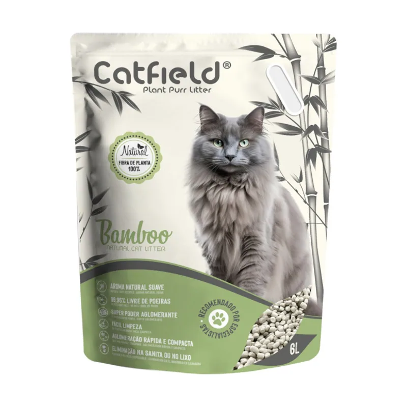 Catfield Arena Bambú Aglomerante Natural para gatos