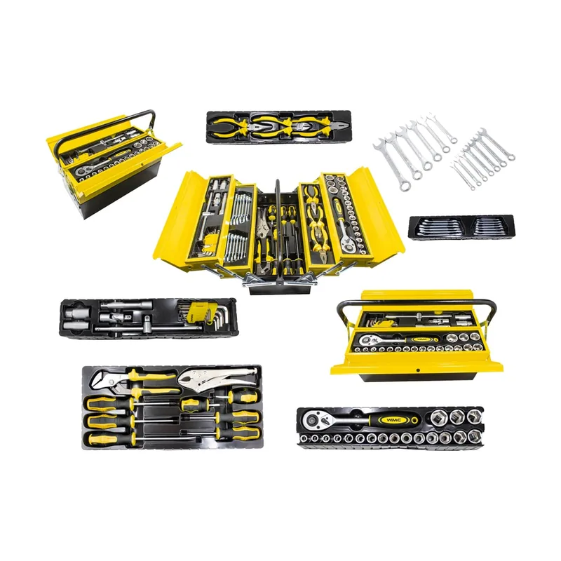 Rockforce WMC Juego de 60 llaves profesionales martillo