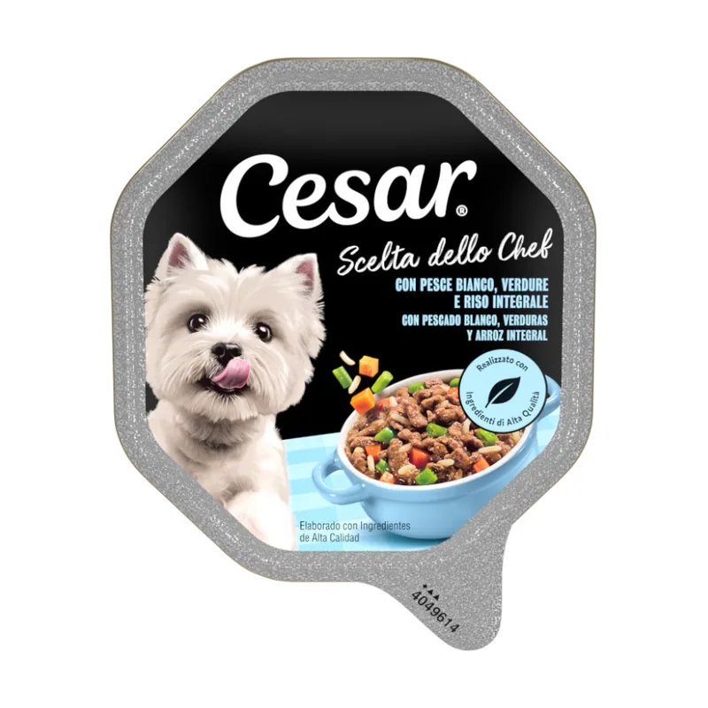 Cesar 150 g Recetas del Chef Pescado con Verduras tarrina