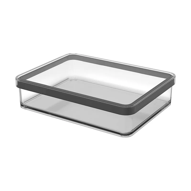 Rotho Loft Tarro rectangular con tapa y junta
