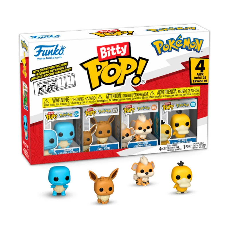 Bitty Pop! 4 Pack Pokémon