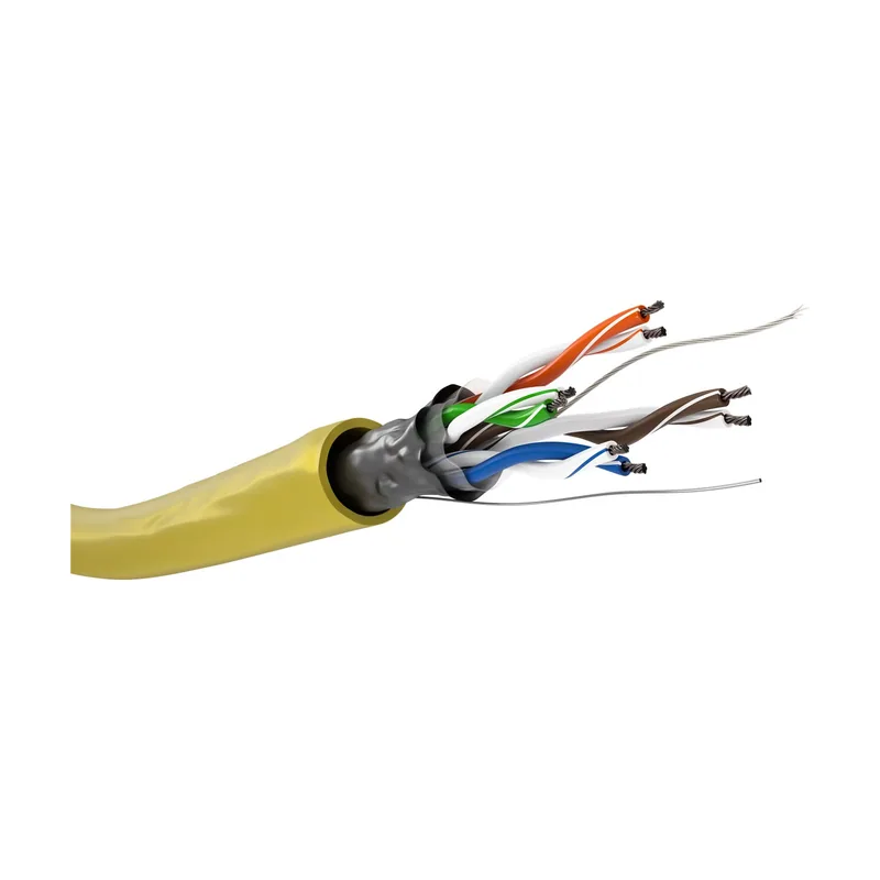 93266 cable de red Amarillo 100 m Cat5e F/UTP FTP