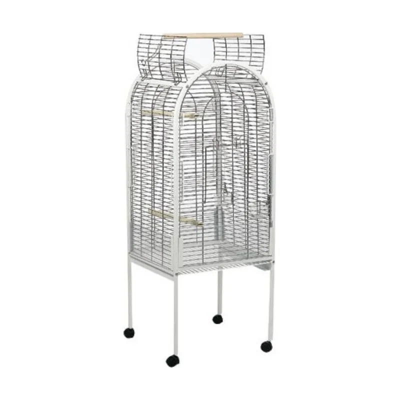 Flamingo Coco Jaula Blanca para loros