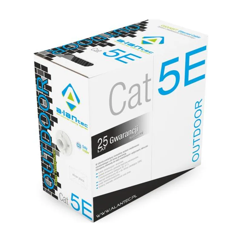 KIF5OUT305 cable de red Negro 305 m Cat5e F/UTP FTP
