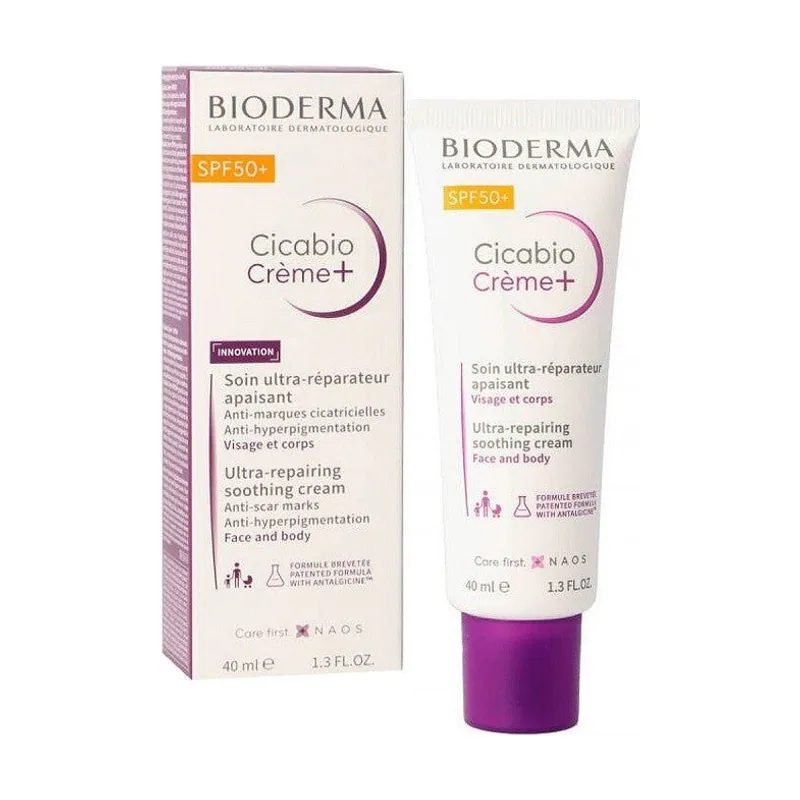 Bioderma Cicabio Crema Reparadora SPF 50+