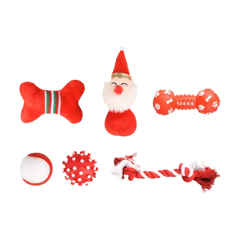Flamingo Surtido Navidad juguetes para perros