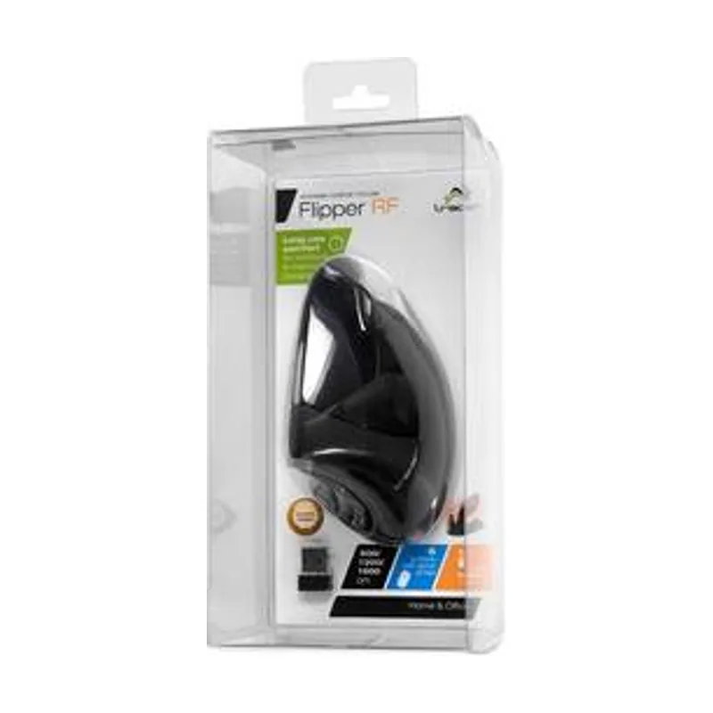 Tracer Flipper ratón mano derecha RF inalámbrico Óptico 1600 DPI