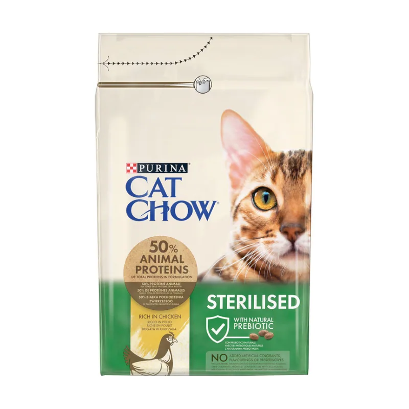 Cat 3 kg Chow Sterilized Pollo Pienso