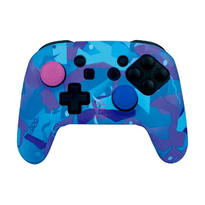 FR-TEC Funda protectora de silicona + grip para nintendo switch blade llama skin pro controller