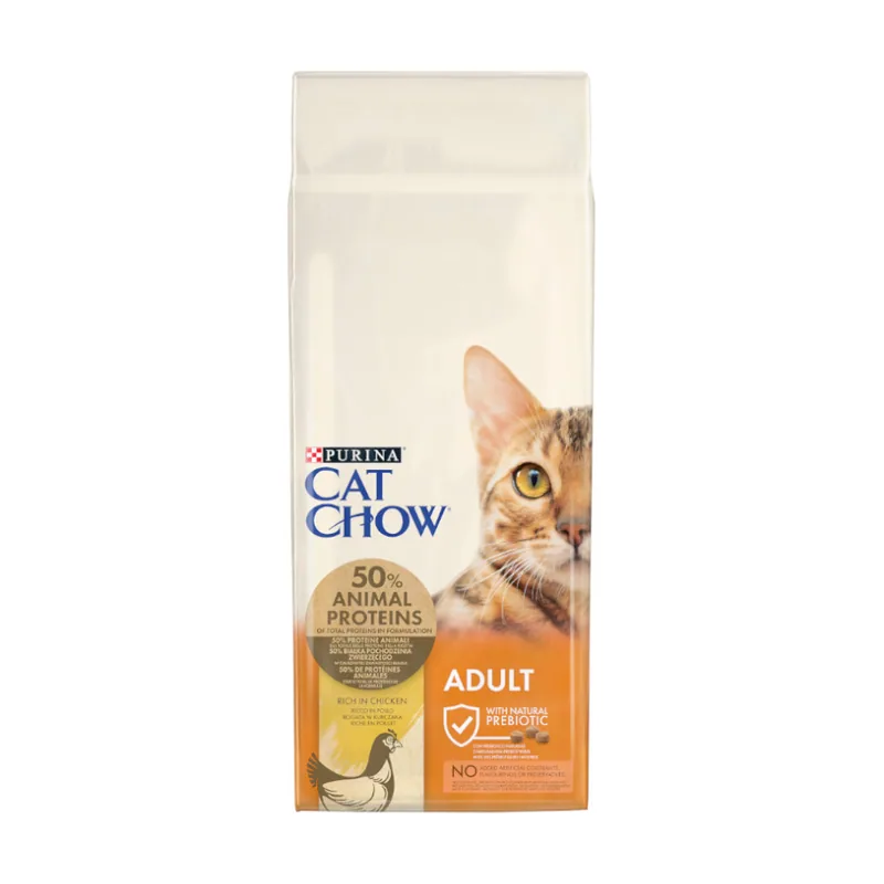 Cat 15 kg Chow Adult Pollo Pienso