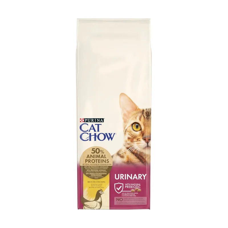 Cat 15 kg Chow Urinary Tract Health Pollo Pienso