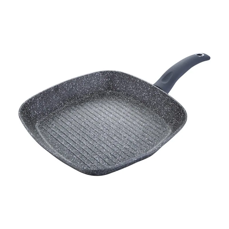 Grill 28X28x4.5Cm Aluminio Forjado Inducción