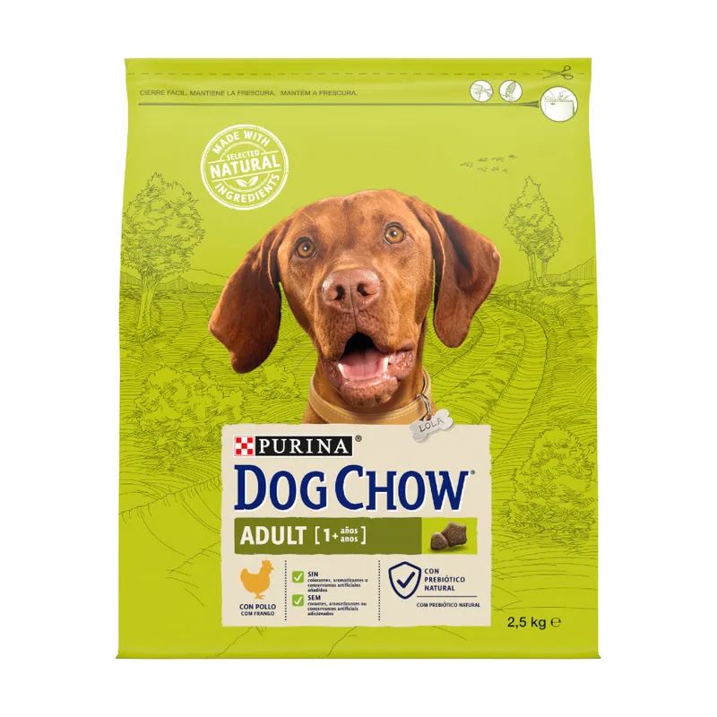 Dog Chow 2.5 kg Adult Pollo pienso