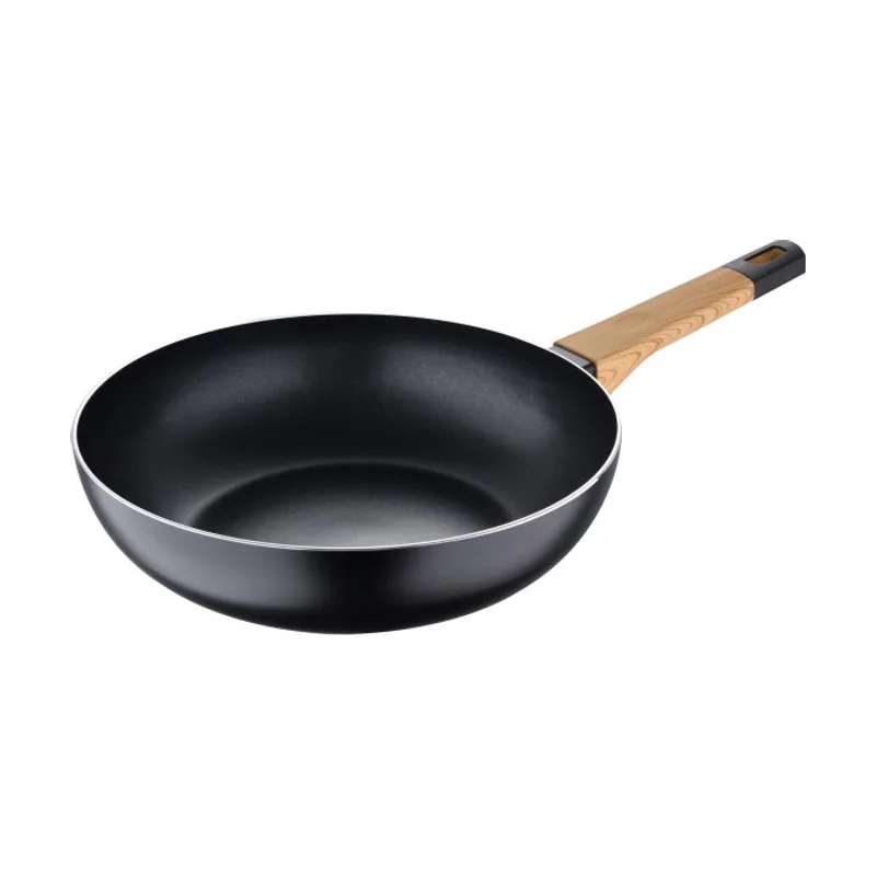 Wok 28X7.5Cm Aluminio Prensado Ind Earth