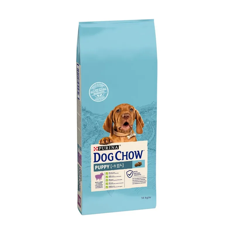Dog Chow 14 kg Puppy Cordero pienso
