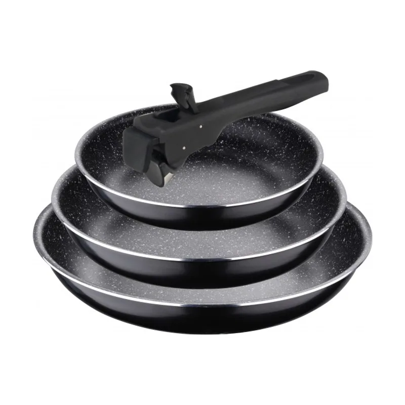 Bergner Bg31603bk Set 4 Pzs Sartenes Desmontables