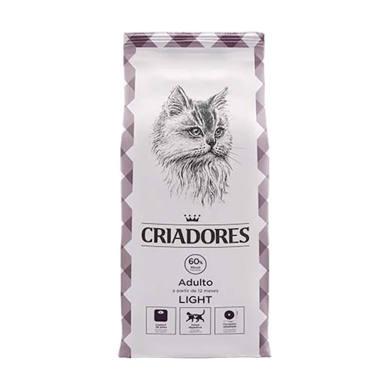 Criadores 2.5 kg Adulto Light Pollo pienso