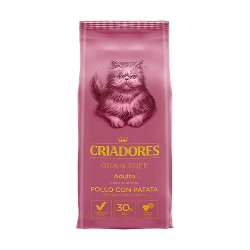 Criadores 2 x 2.5 kg Adulto Grain Free Pollo pienso