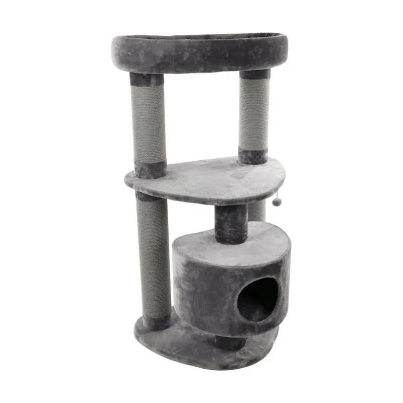 Flamingo Cory Árbol Rascador Gris para gatos