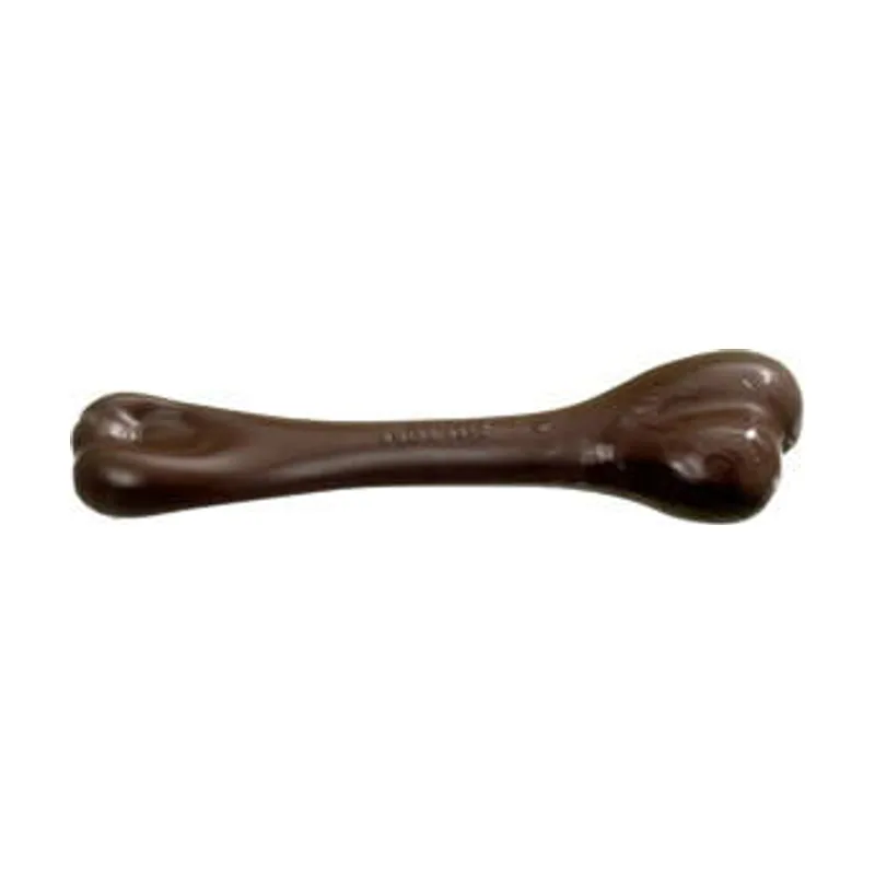 Flamingo Hueso Aroma Chocolate Juguete para perros