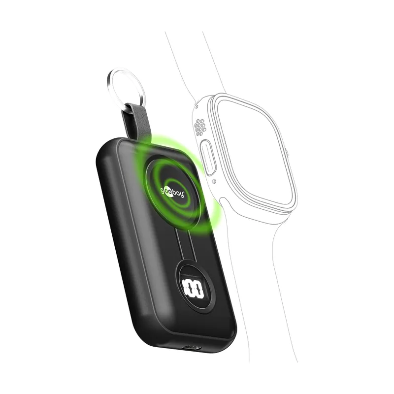 GooBay Power bank inalámbrico para apple watch 2500 mah