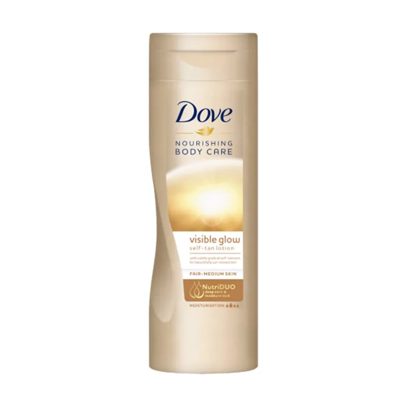Loción Corporal Autobronceadora Para Piel De Tono Claro A Medio Dove Summer Revived Que Mantiene La Hidratación De La Piel