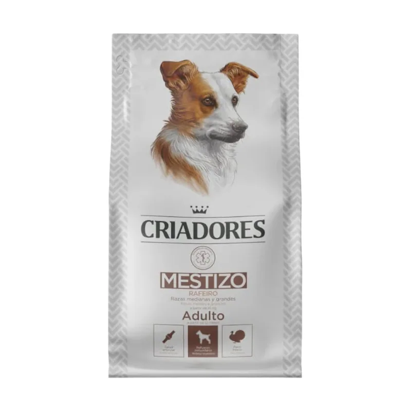 Criadores 12 kg Mestizo Pavo pienso