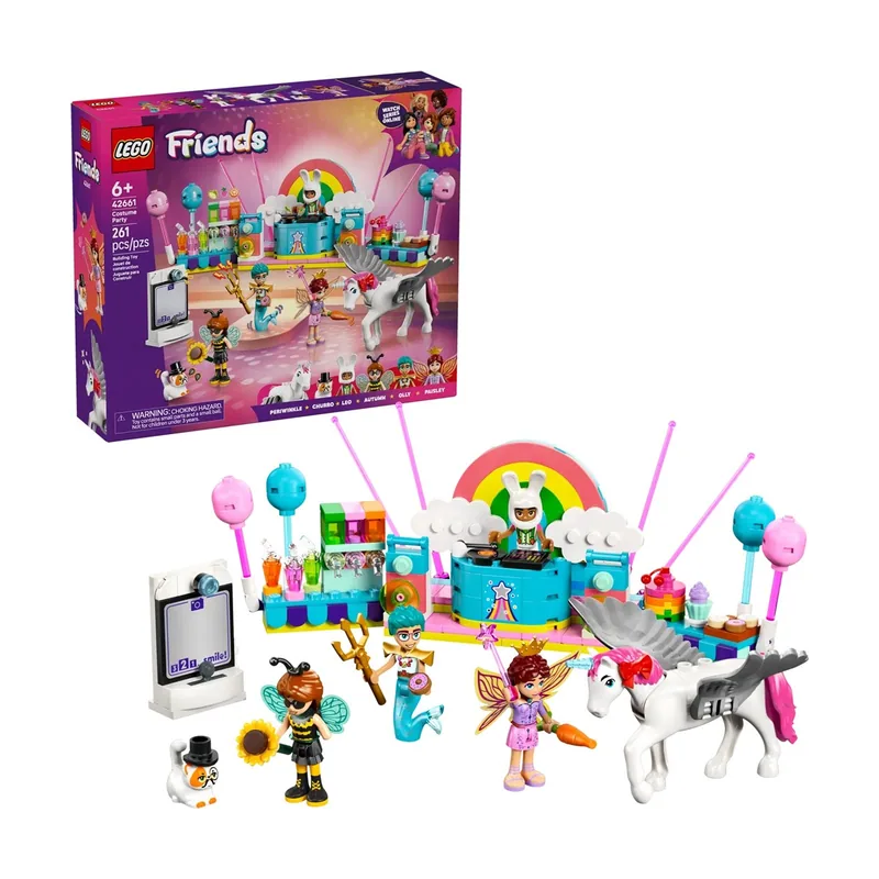 Friends Fiesta de Disfraces con Unicornio y Hada 42661