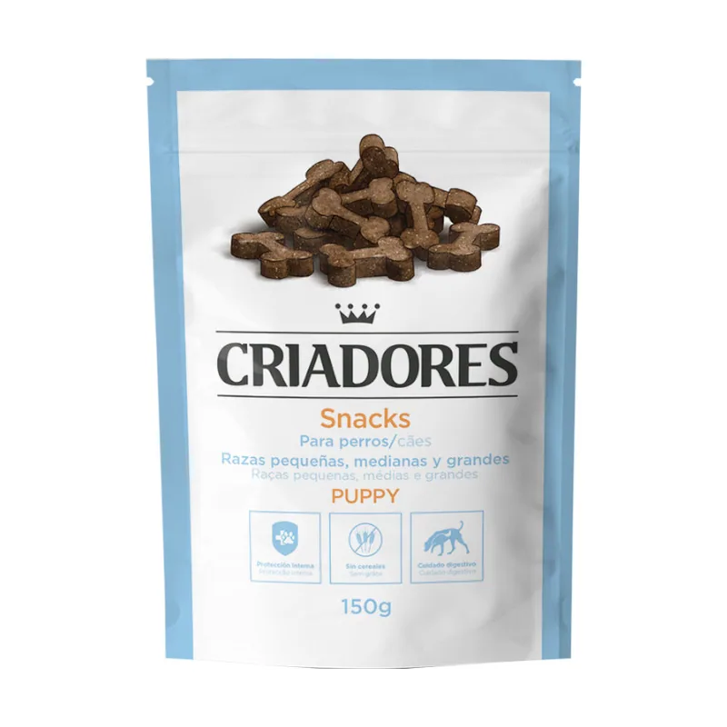 Criadores 150 g Bocaditos Semihúmedos de Salmón para cachorros