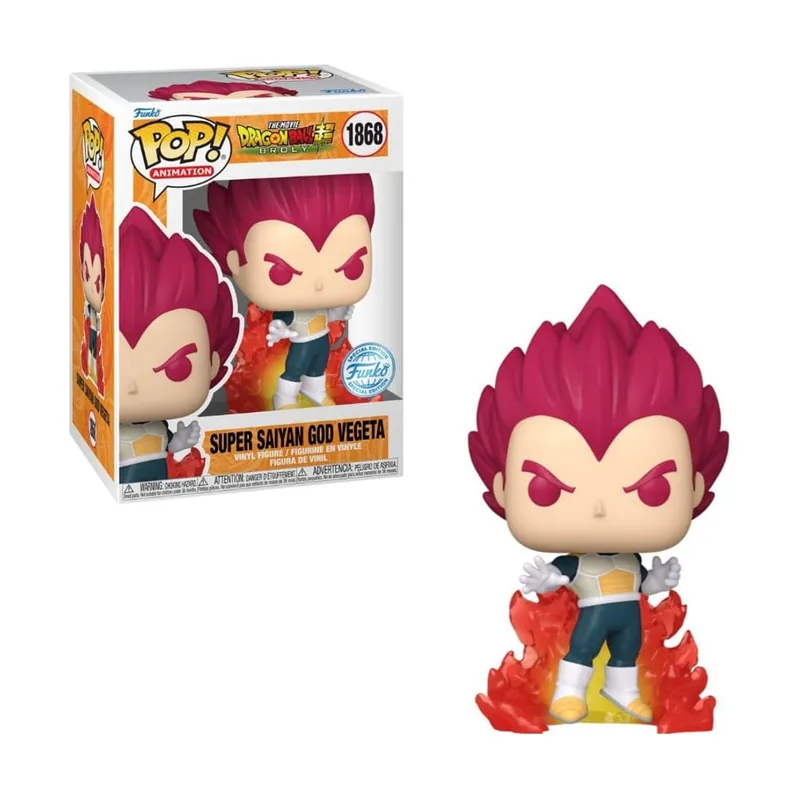 Funko Pop! Super Saiyajin God Vegeta Nº1868