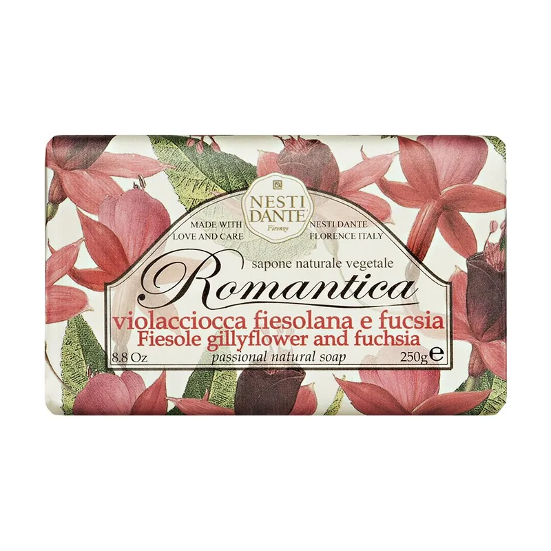 Romantica Fiesole Gillyflower And Fuchsia Soap Mydlo Toaletowe Gozdzik I Fuksja