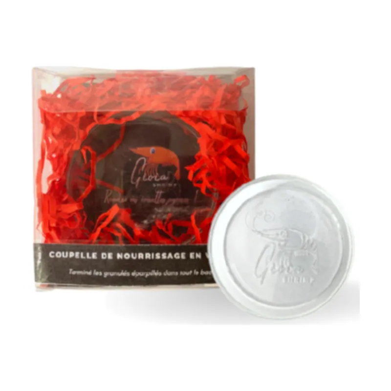 Gioia Shrimp 0.02 KG Comedero de Cristal para gambas de acuario