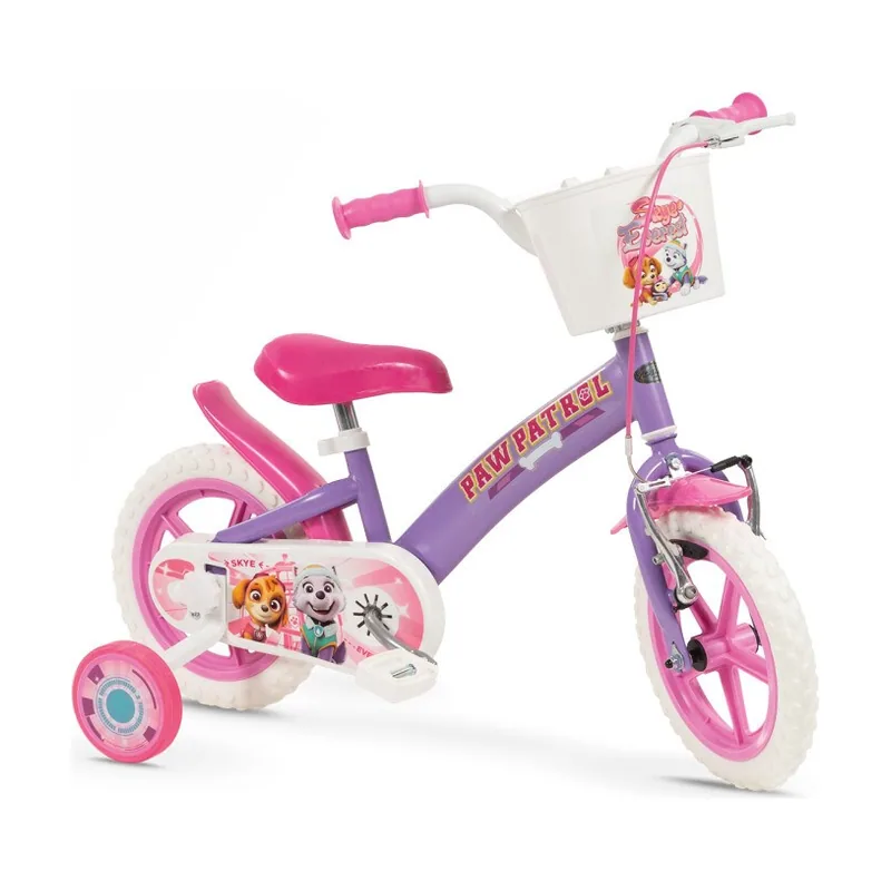 Bicicleta 12" Paw Patrol Niña