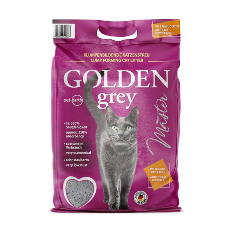 Golden Grey 14 kg Master Arena Aglomerante para gatos